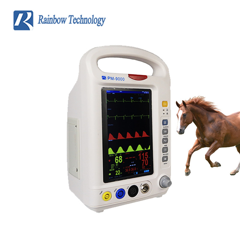 Handheld Veterinary Vital Signs Monitor 7 Inch For Pet Clinic