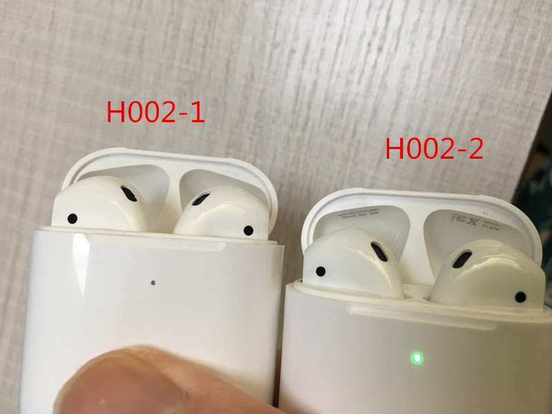 Original Size BLE Earbuds Earphones For Iphone With Charging Case TWS Airpods Touch