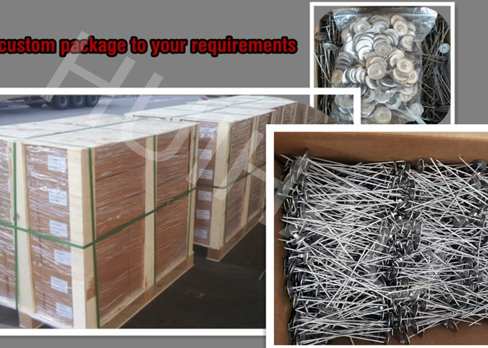 4 ½" X 14 Gauge Stainless Steel Lacing Anchors To Fix Insulation Removable Covers