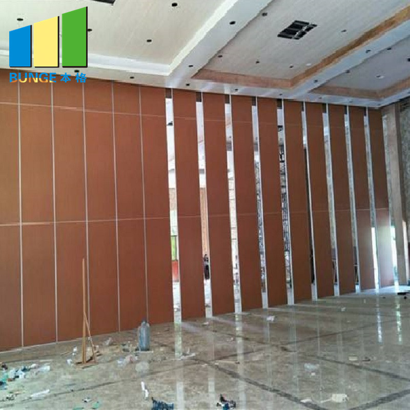 Star Hotel Decoration Operable Folding Partition Wall For Banquet Hall Philippines