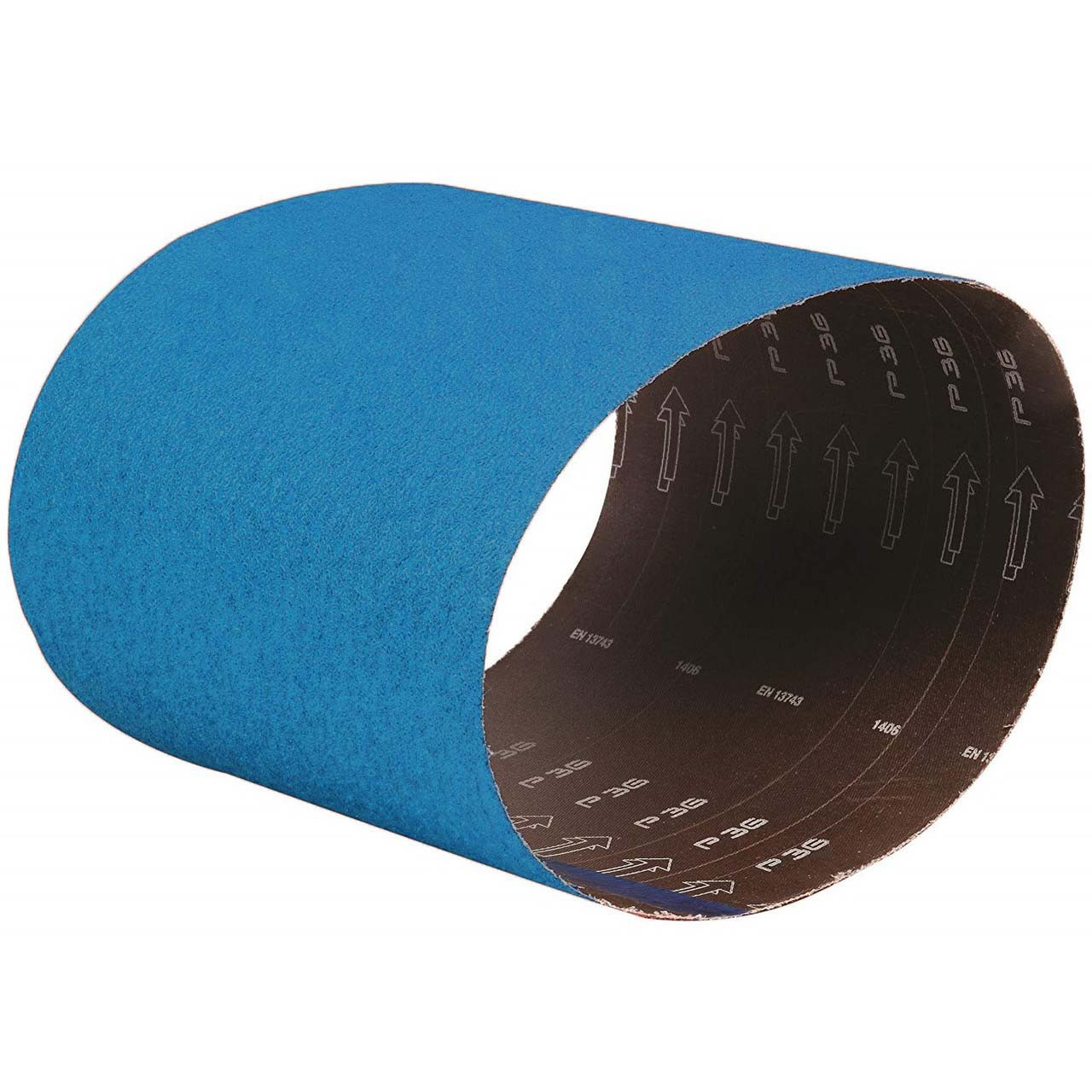 Zirconia Alumina Ceramic Abrasive Polyester Sanding Belts Cool Grinding Technology