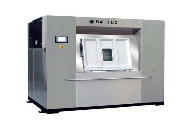 Automatic Barrier Washing Machine , Industrial Laundry Machine Computer Proframm