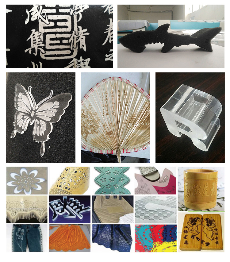 0.2-50KHZ 80w CO2 Laser Cutting Machine Co2 Laser Cutting And Engraving Machine