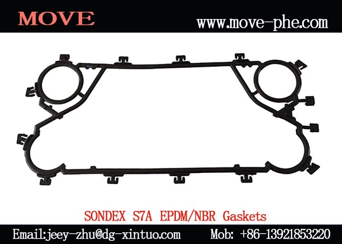 Supply EPDM Plate&Gasket Sondex S14A 694*126mm Replacement Plate Heat Exchanger Spare Parts
