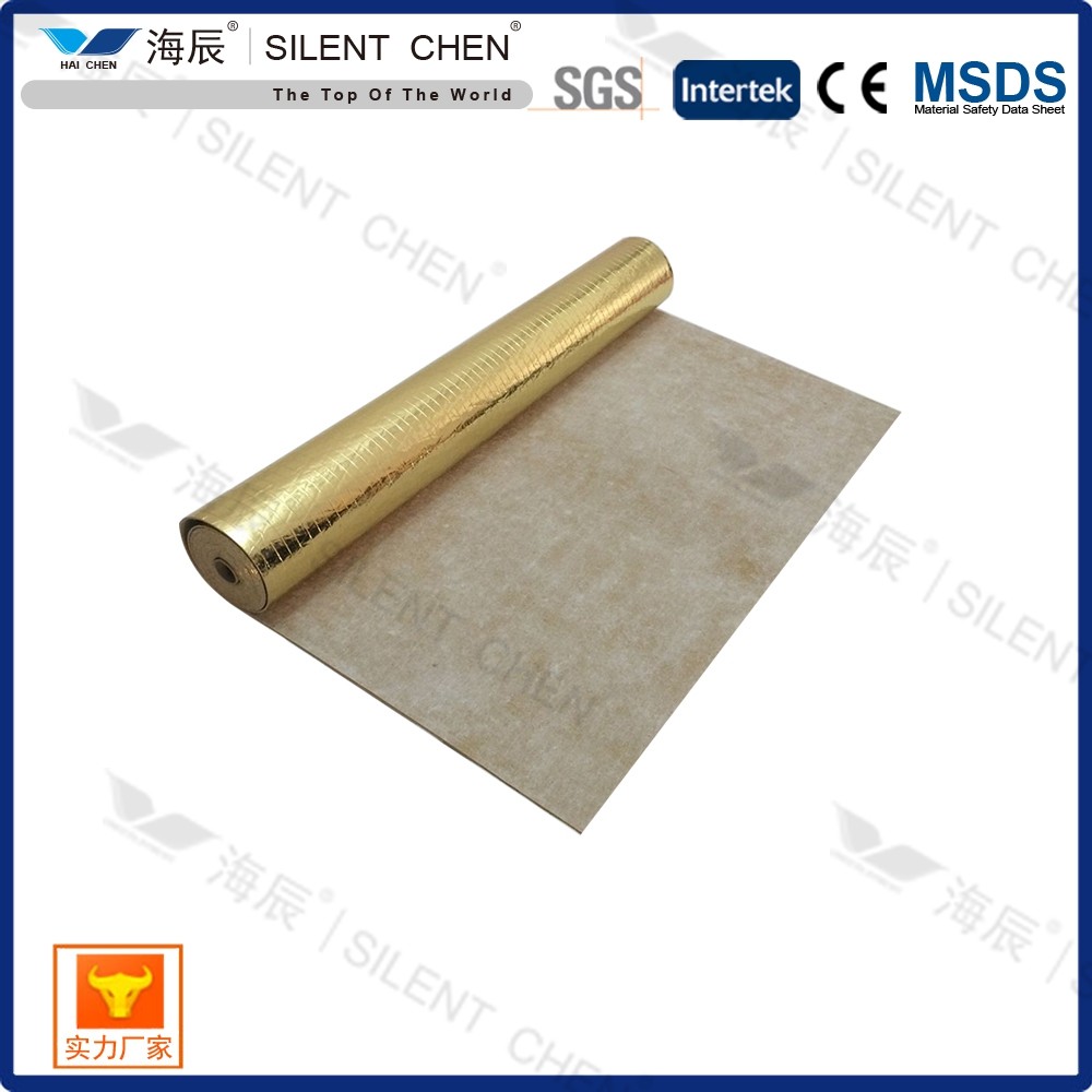 Waterproof 3mm Rubber Underlay For Laminate Flooring 10m2/Roll