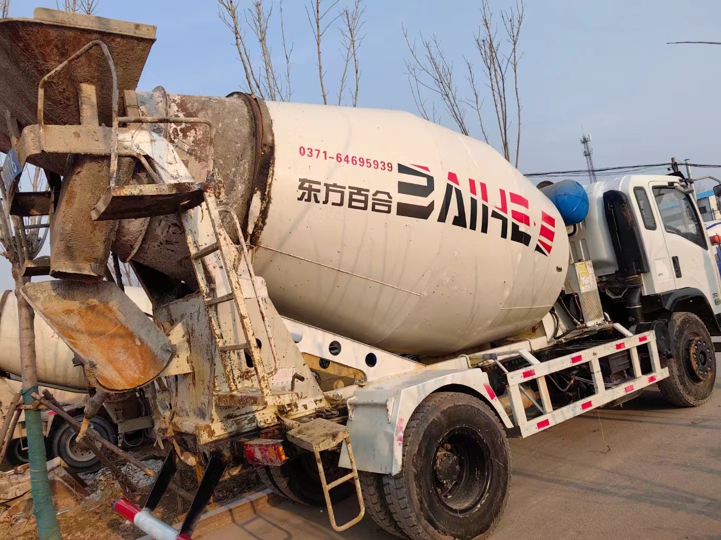 7Cbm 14Cbm 12Cbm 10Cbm 8Cbm 2021year Used DONGFENG Concrete Mixer Truck National Six Emission