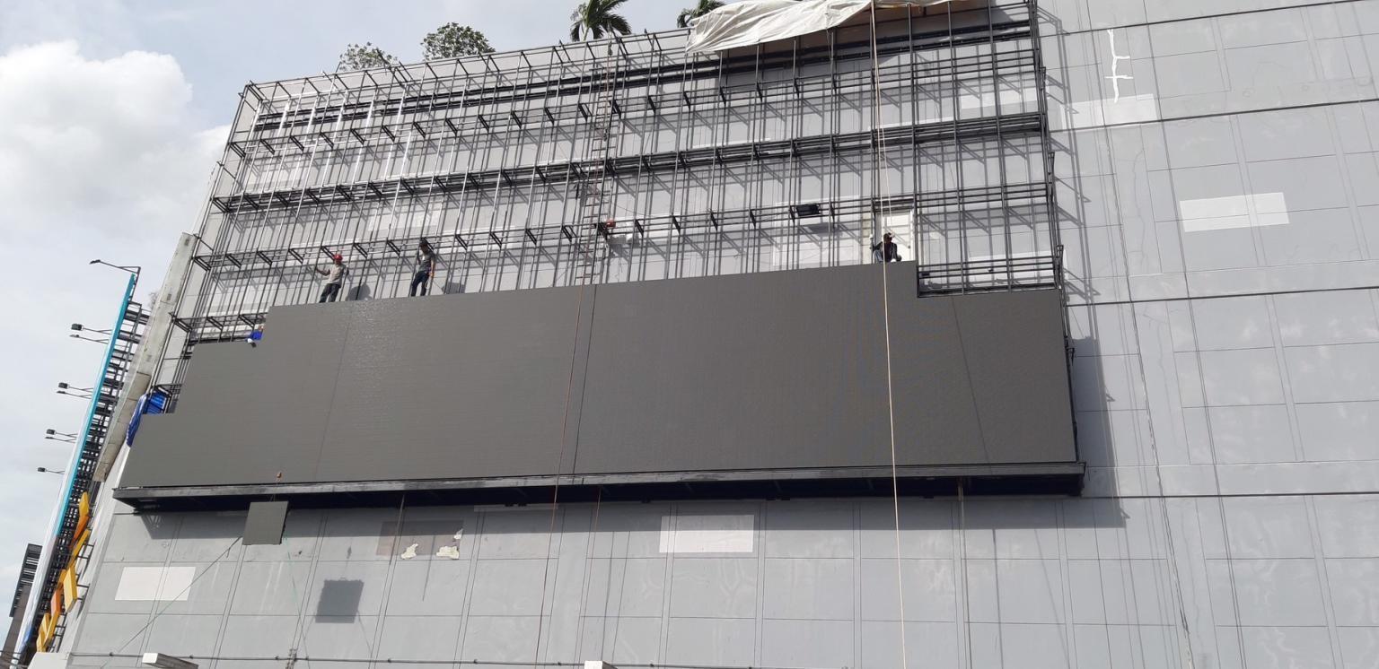 10mm high brightness outdoor full color LED Display billboards support customized size