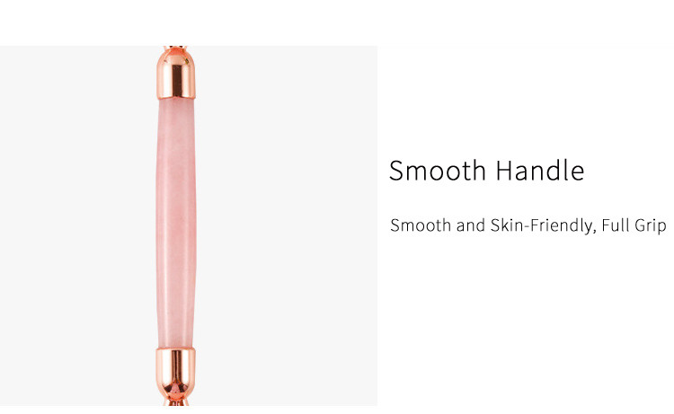 Heart Shaped Crystal Scraping Jade Facial Massage Roller