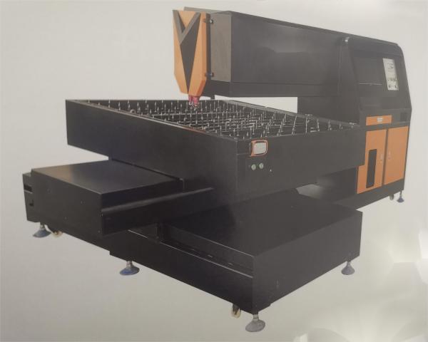 Medium Power Cardboard Die Cutter 600W Laser Rotary Die Cutting Machine CE