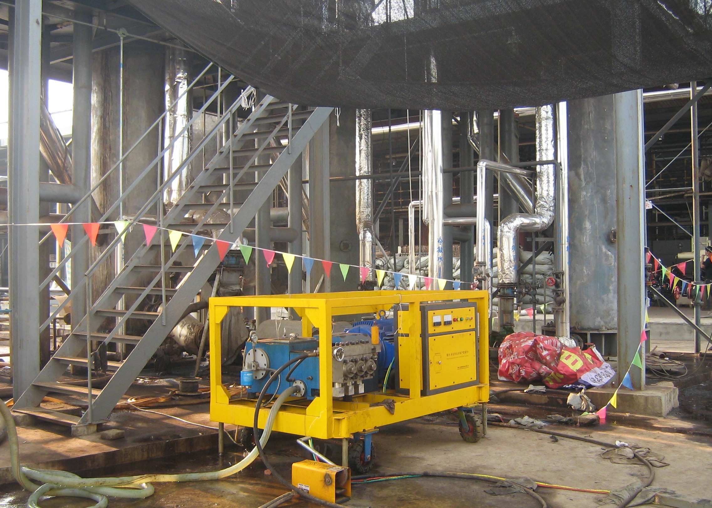 15000psi 75kw Electric Hydro Test Pump High Pressure Testing Unit For Pipes