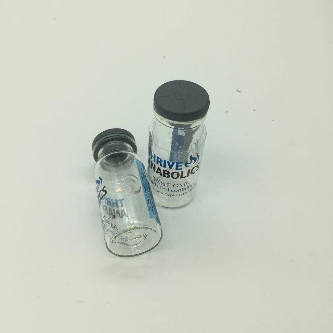 PMS Color Steroid Vial Labels , Anti Counterfeit Pharmaceutical Vial Labels