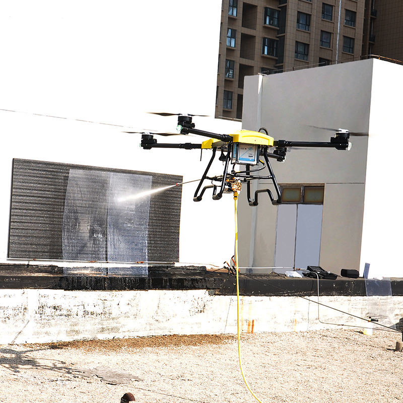 Heavy Lift Delivery Payload Fire Fighting Drone With Drop Cage Fire Fighter Cleaning Window Wifi Drones