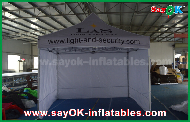 Easy Up Pop Up Tent White Promtional Aluminum Folding Tent Canopy Tent For Advertising
