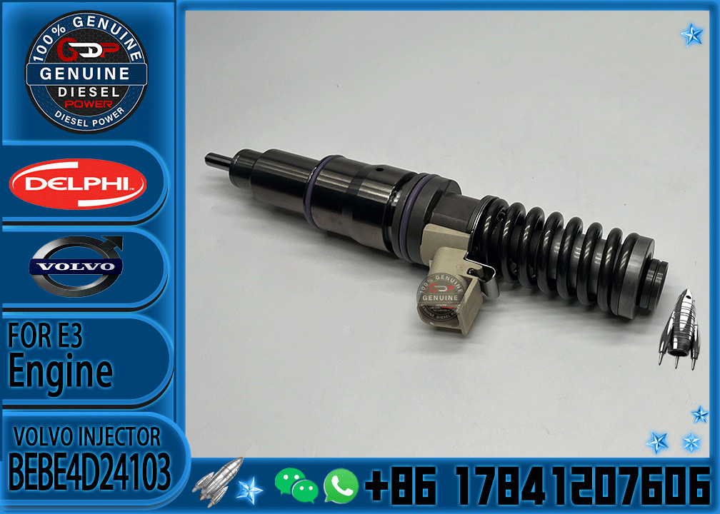 Common Rail Injector BEBE4D08003 BEBE4D24103 20584347 BEBE4D25101 BEBE4D25001 BEBE4D27001 85000499 20972223 For VOL