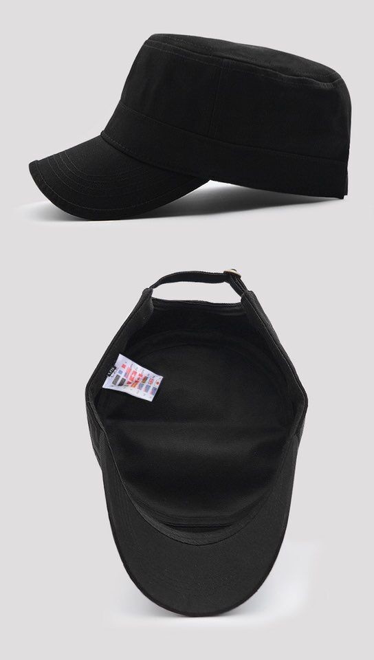 OEM 57cm Solid Cotton Military Army Baseball Caps For Men Women