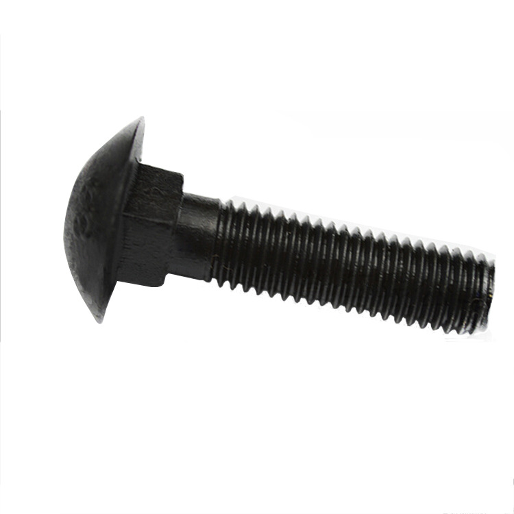 Black Oxide Iron Galvanized Half Round Head Square Neck Bolts DIN603 with DIN Standard