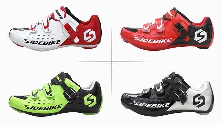 Size 35-46 Road Bike Sneakers Geometry Design Body High Pressure Resistance