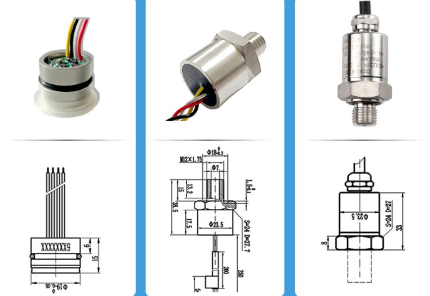 3.3V 10MPa I2C Output Digital Pressure Sensor For Swimming Pool Sweeping Robot