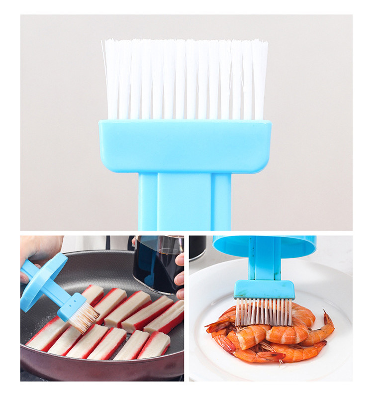 Plastic kitchen oil brush Barbecue brush with box