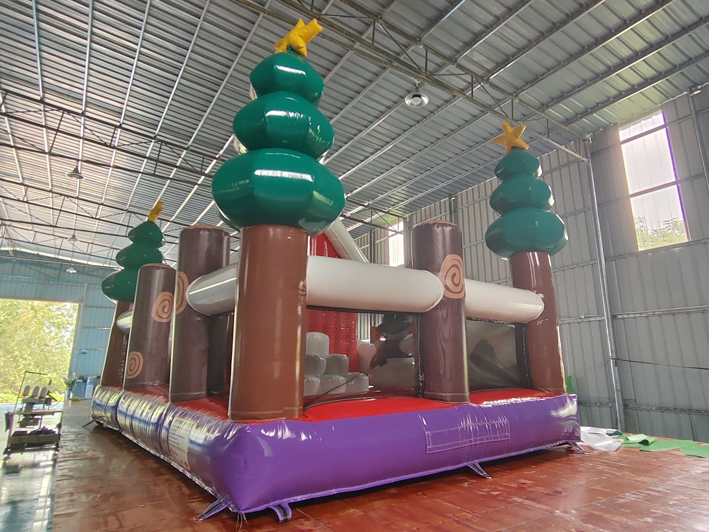 Manufacturer Inflatable Bouncer Christmas House Inflatable Bouncer House For Kids