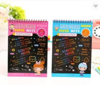 Scratch And Stencil Kids Book Printing Softcover Self Publishing Children'S Picture Books
