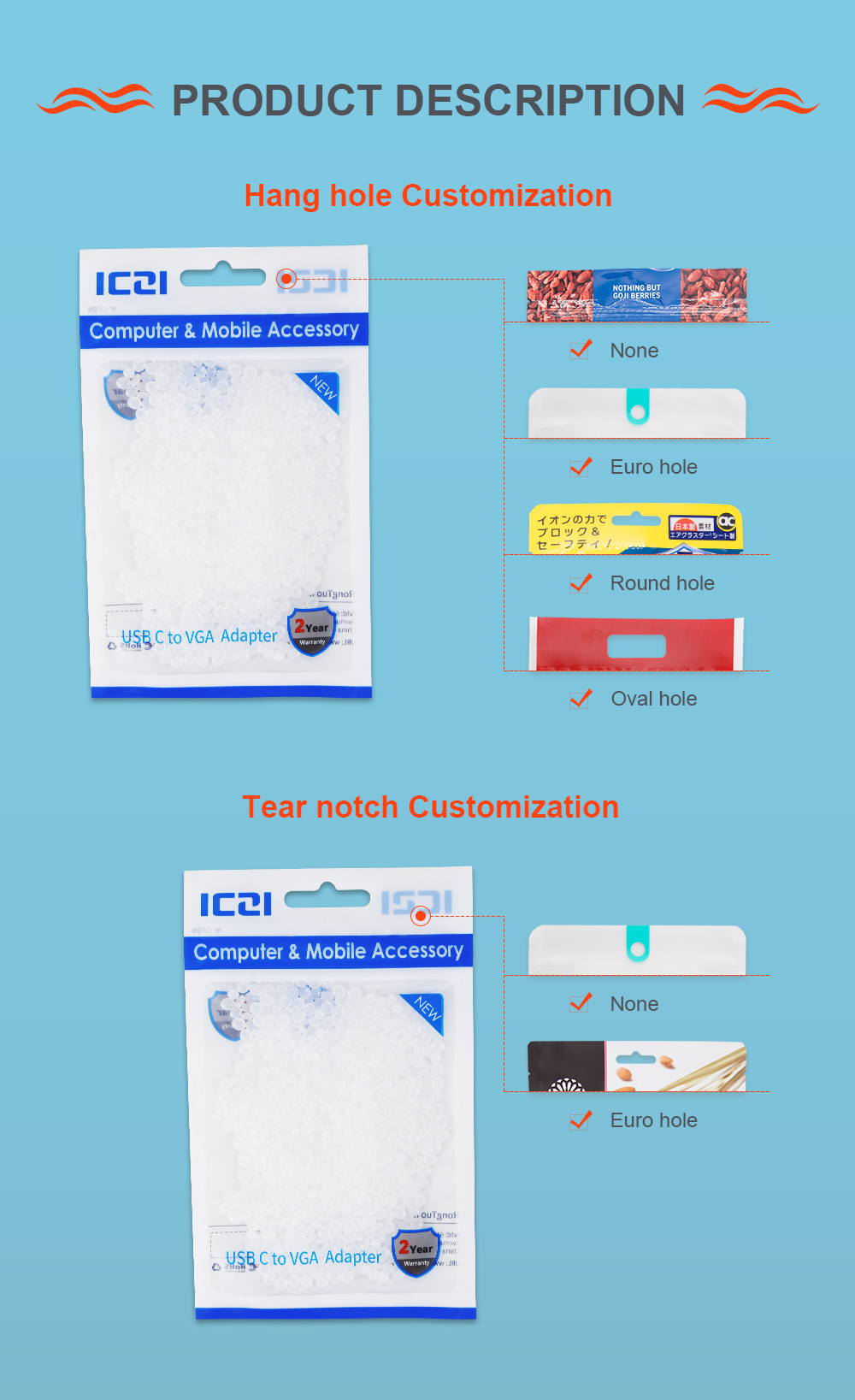 Translucent Paper Plastic Composite Bag Digital Connection Line ODM