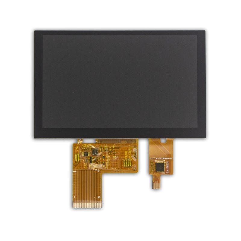 5 Inch 800x480 IPS Capacitive Touch TFT Display 350 cd/m2