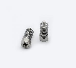 China GB Spring Loaded Screw Fasteners Snap Studs M2.5 M3 Soundproof on sale