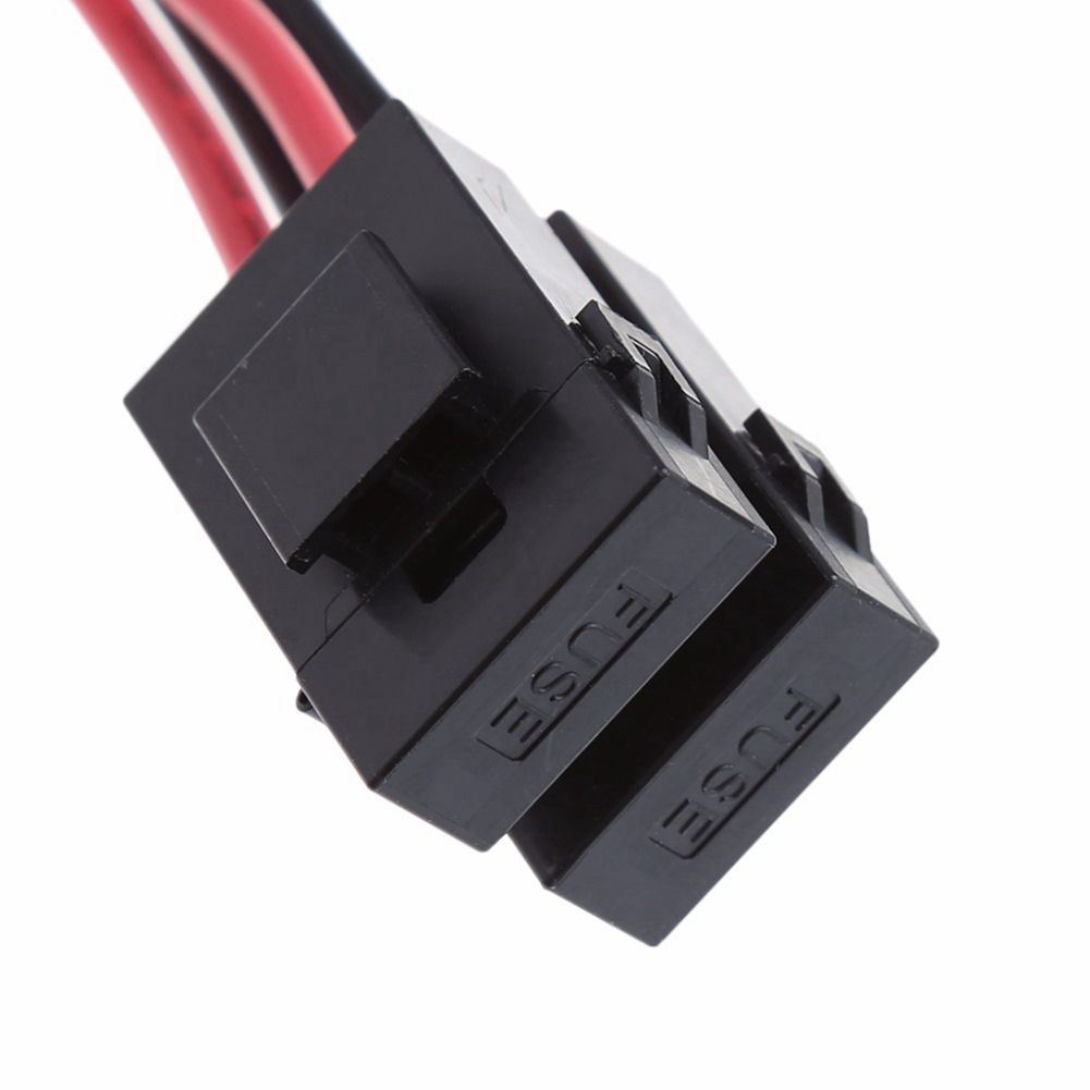 6 PIN Power Cord Cable 1M 30A Fuse For Yaesu Short Wave