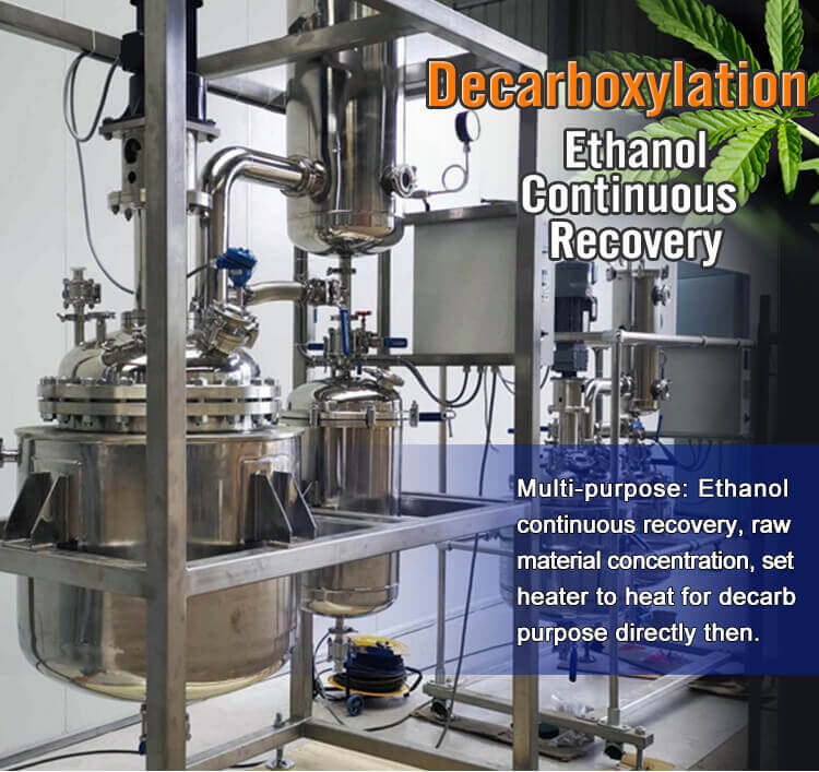 decarboxylation tank