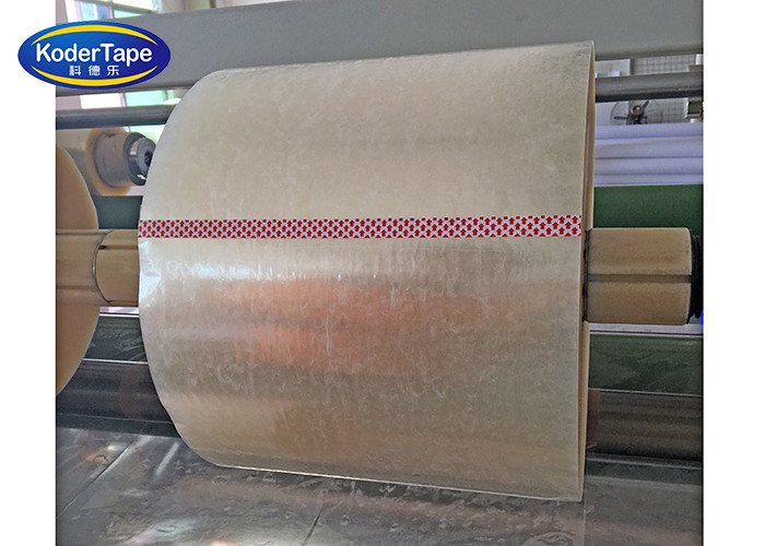 288MM Printable Transparent Bopp Tape Jumbo Roll High Tensile Strength