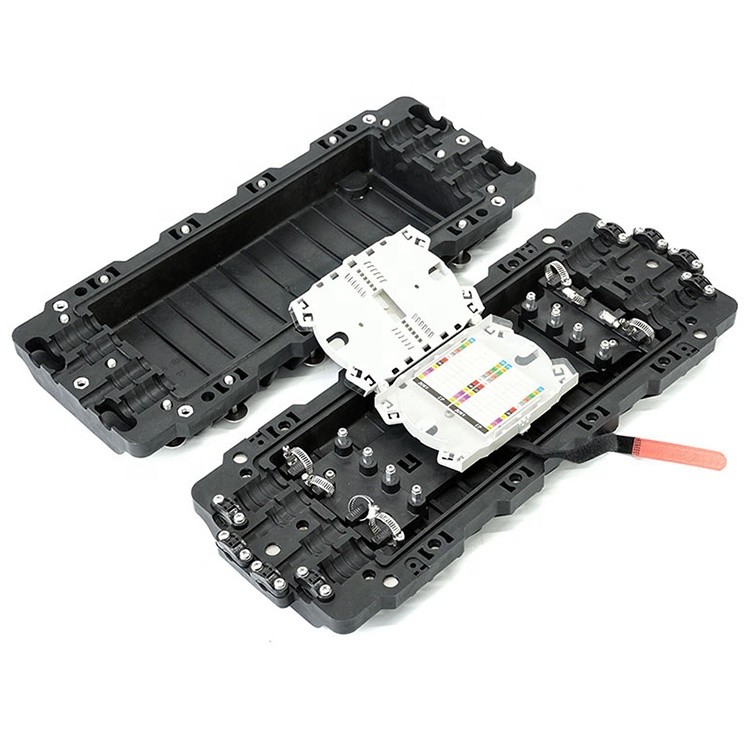 Duct Mounting Outdoor Aerial Fiber Splice Enclosure 96 Core
