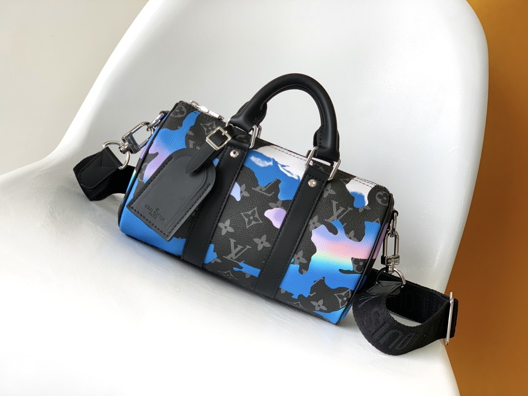 Sunrise Monogram Eclipse Branded Messenger Bag LV Keepall Bandoulière 25 Room With A View