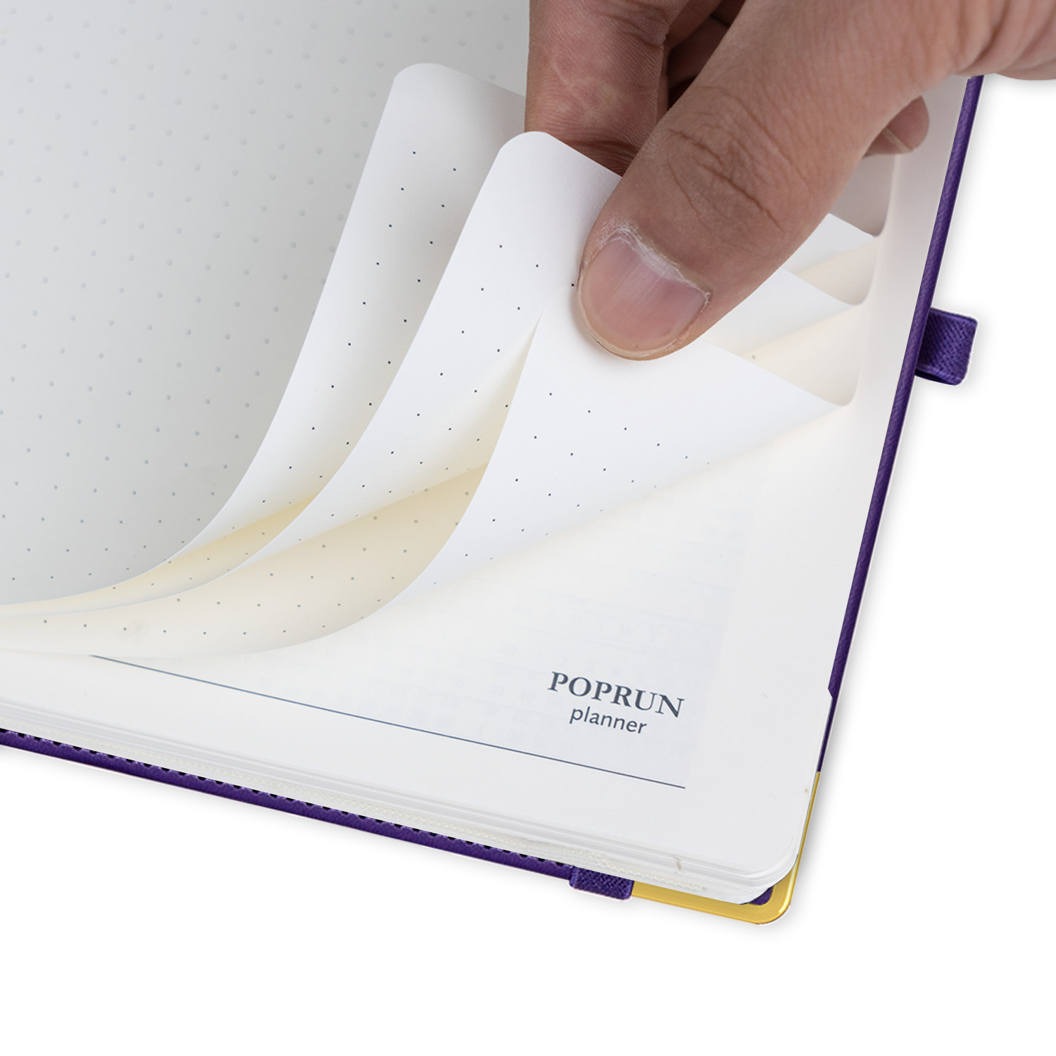 Weekly Planner 2023-2023 Purple With Hourly Schedule And Monthly Tabs
