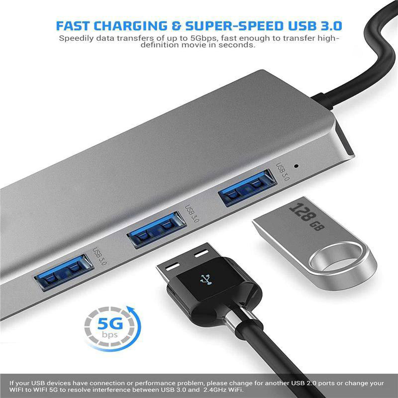 12-In-1 USB Type-C Docking Station HDMI 1080P 60Hz 2*HDMI VGA RJ45 4*USB Audio SD/TF PD