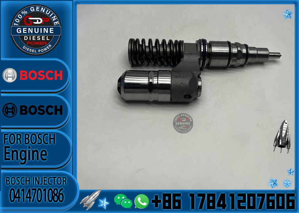 Diesel Engine Parts Common Rail Fuel Injector 2599428 0414701086 Fuel Injector For DC9.50 Diesel Engine 2599428 04147010