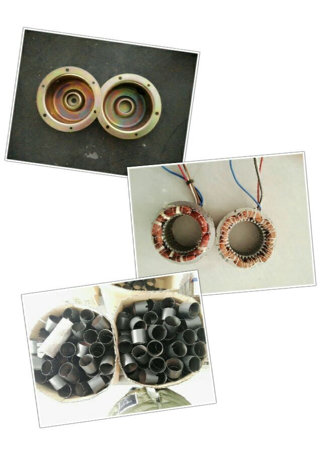 Fast Startup Air Conditioner Condenser Fan Motor Strong Loading Capacity \ HVAC Fan Motor