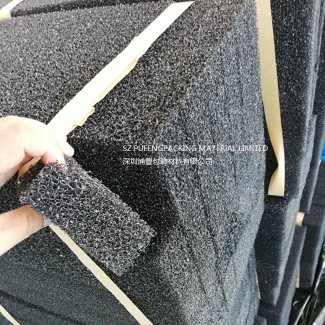 20PPI 25PPI Polyurethane Foam Filter , 40mm Activated Carbon Sponge Filter