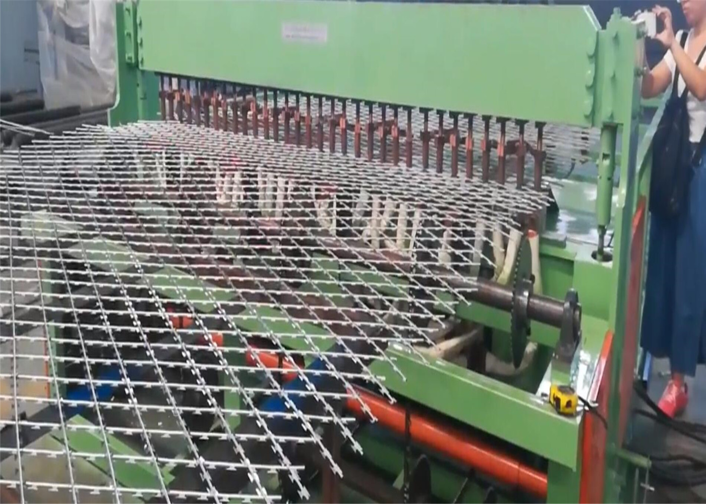 Welded Razor Mesh Ribbon Fencing 1.2m x 2.5m