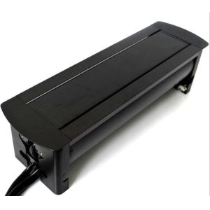 Buy cheap Manual Flip Up Electrical Outlet / Hidden Multimedia Desktop Socket product