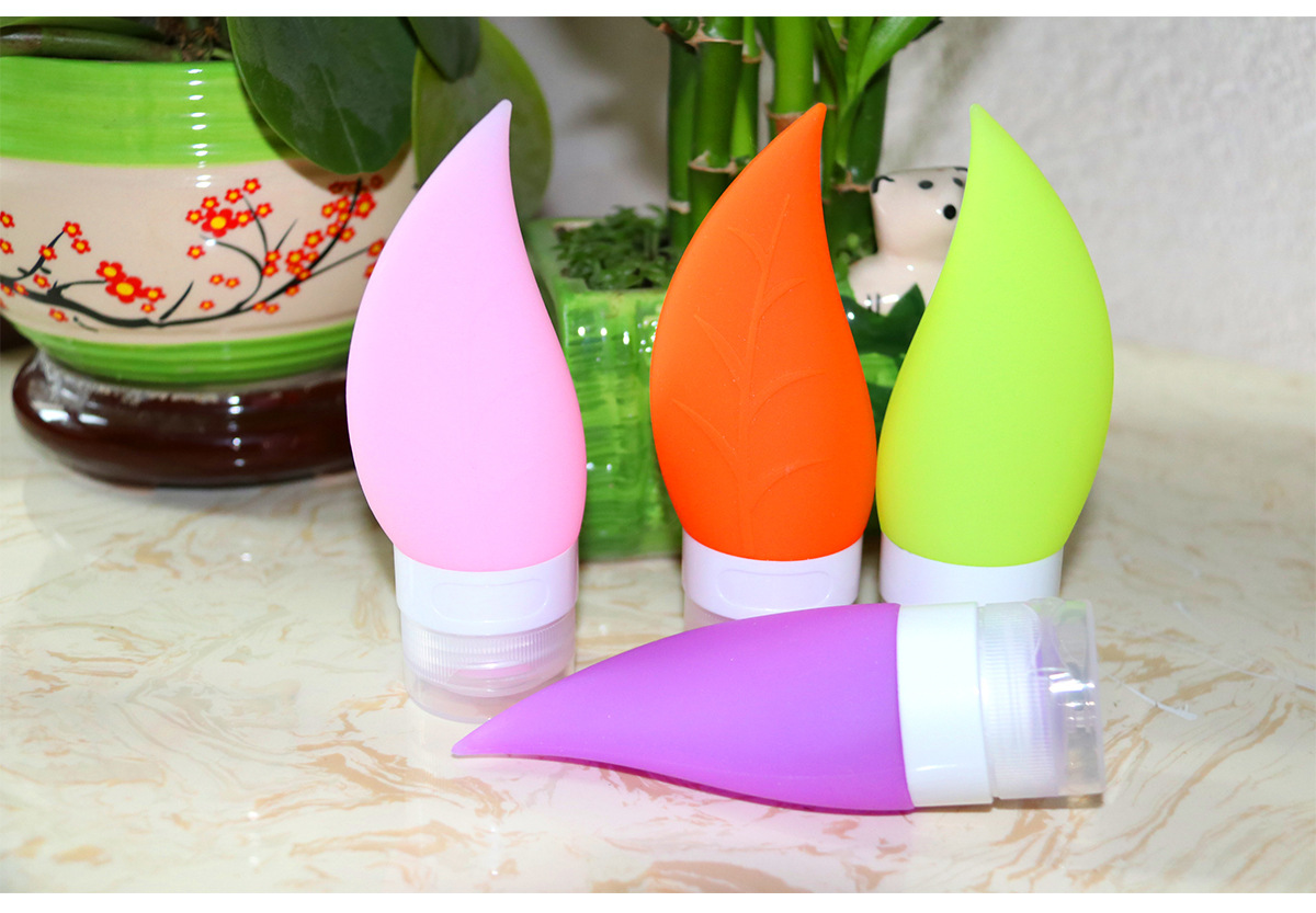 OEM ODM BPA Free Squeezable Silicone Travel Bottles