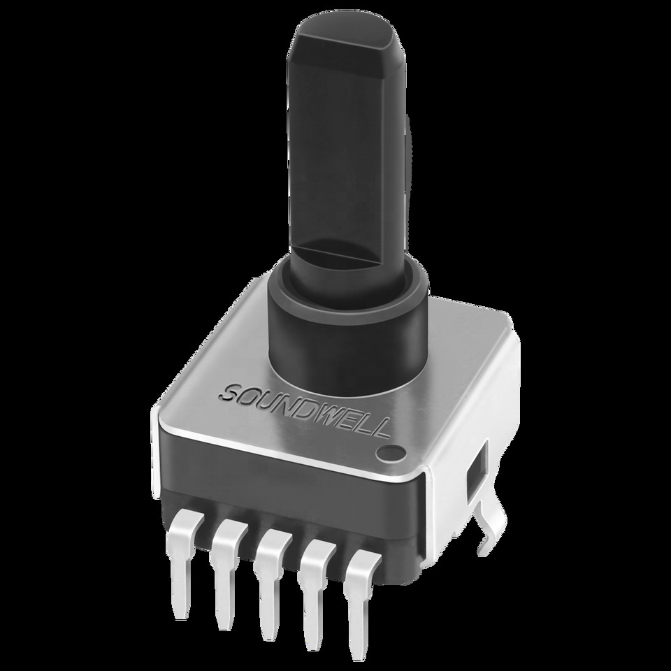 360 Degree Rotation 16mm ES16 Absolute Rotary Encoder For Car Audio