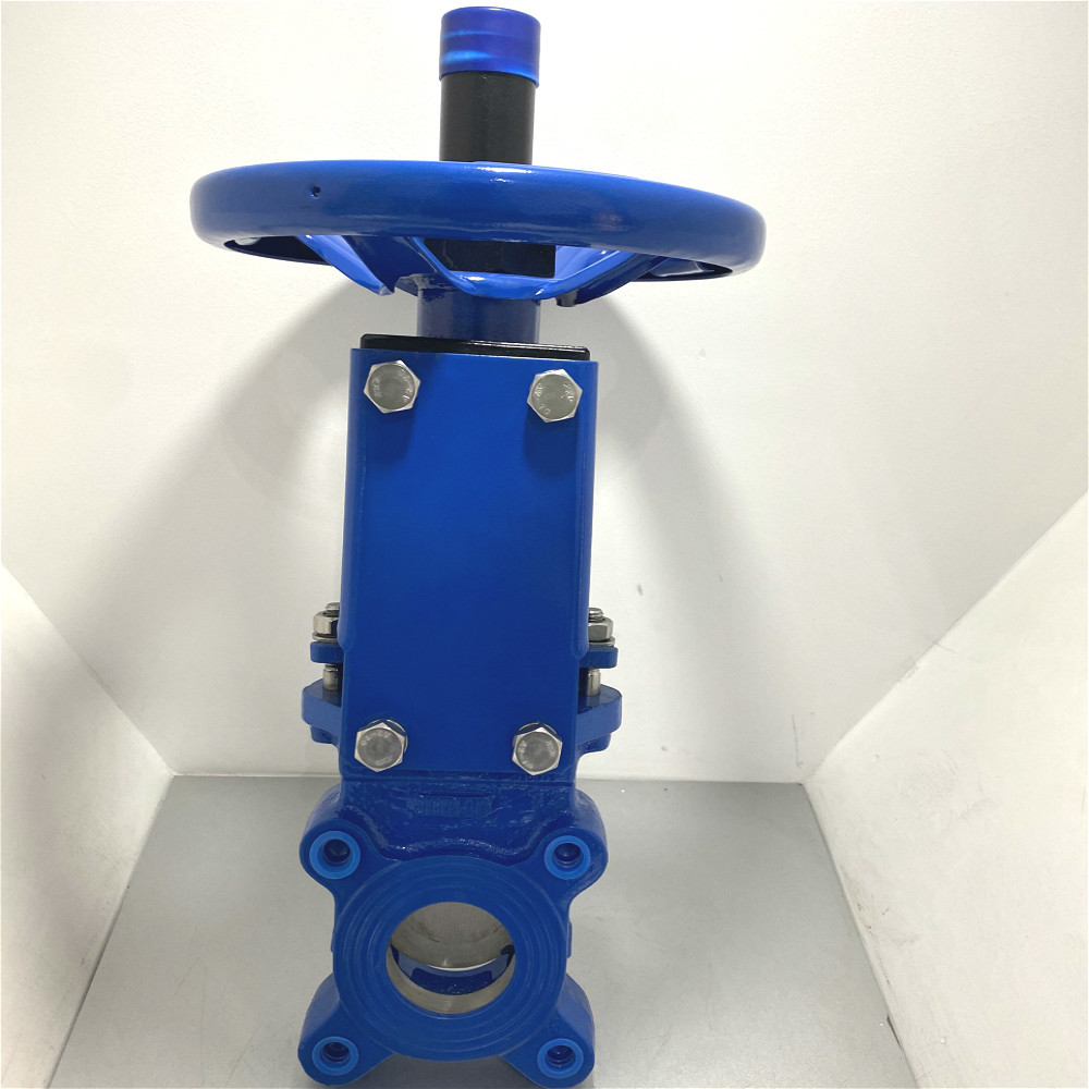 Pneumatic air control 304 Stainless Steel Ansi 150# A216 Cast Steel Wcb 4inch Knife Gate Valve DN800