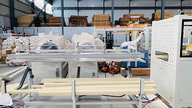 HSJZ-65/132 Higher Productive WPC Door Frame Making Machine At Discount Price