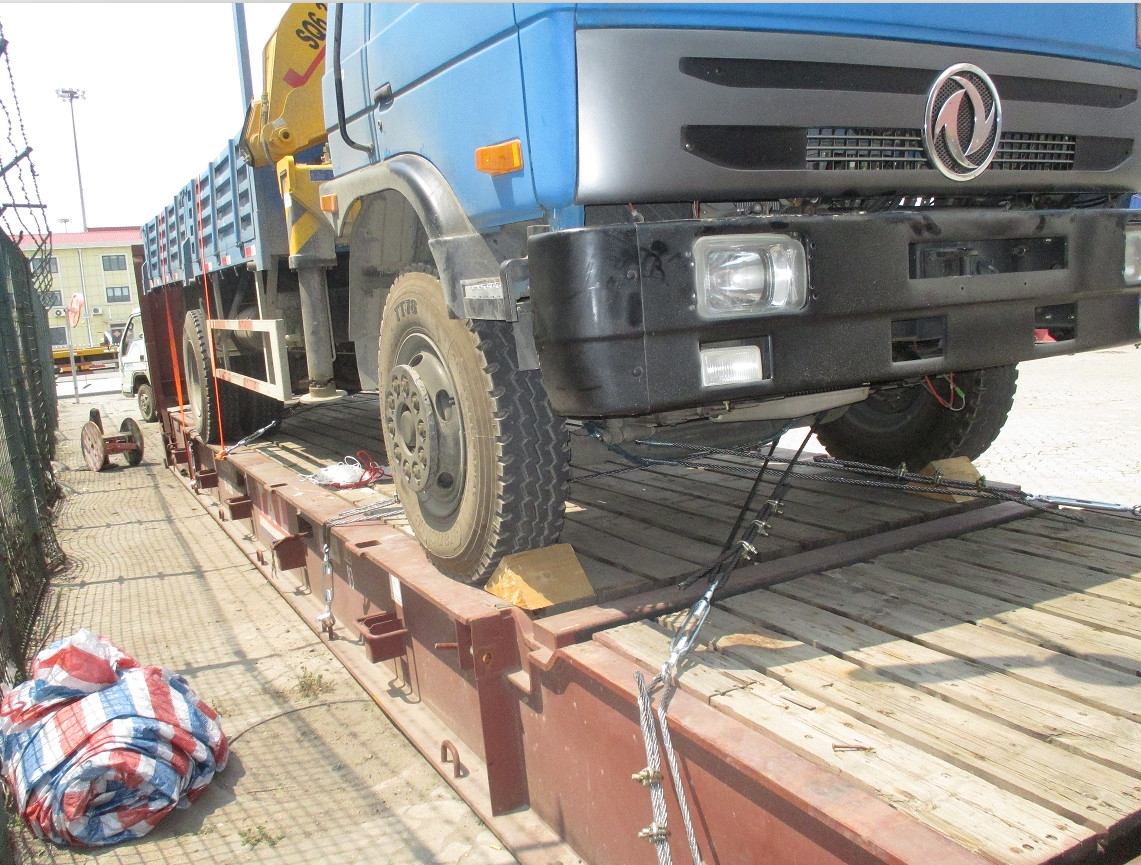 6.3t 140kw Truck Mounted Telescopic Crane SQ6.3ZK3Q