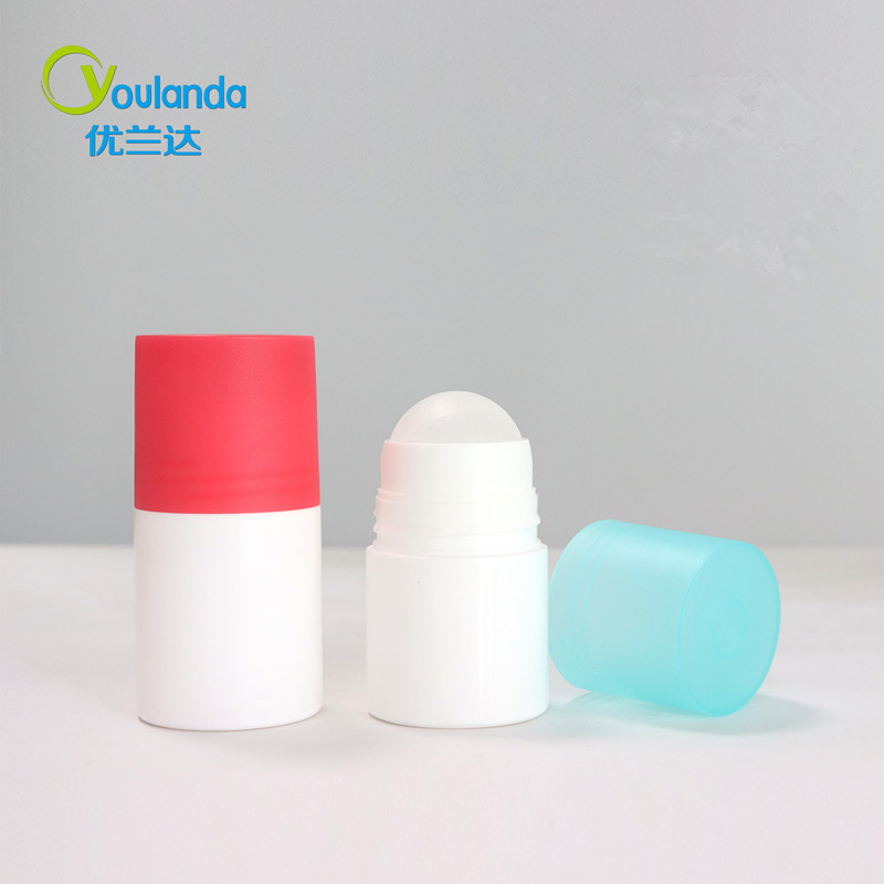 60ml Colorful Roll On Bottle Deodorant Aromatherapy Roller Bottles