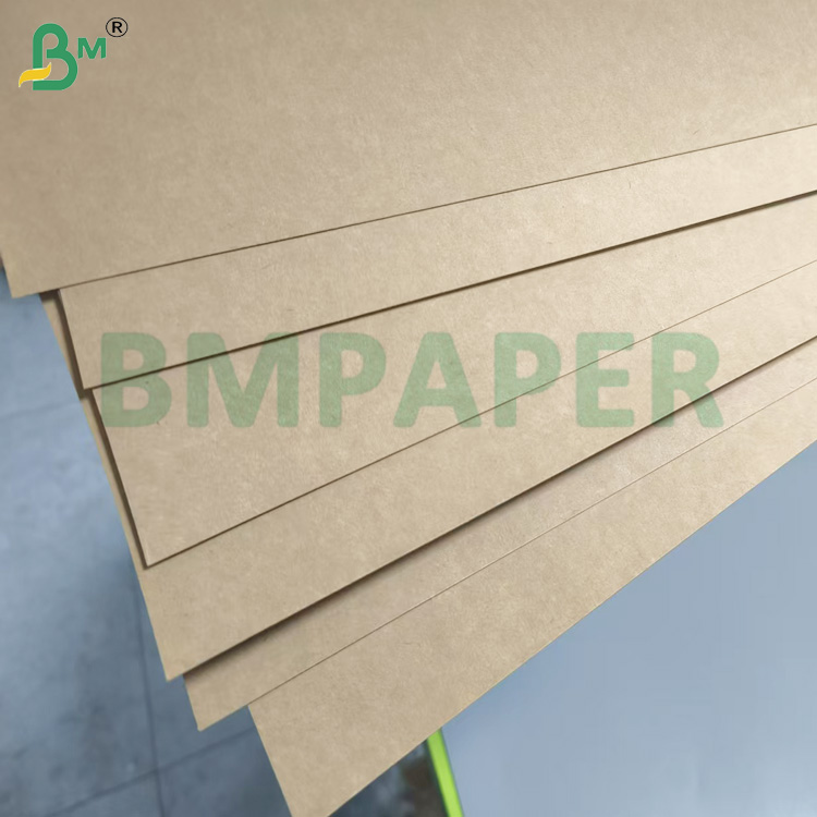 Craft PE Paper Brown Cupstock Paper Strength And Durability For Cups