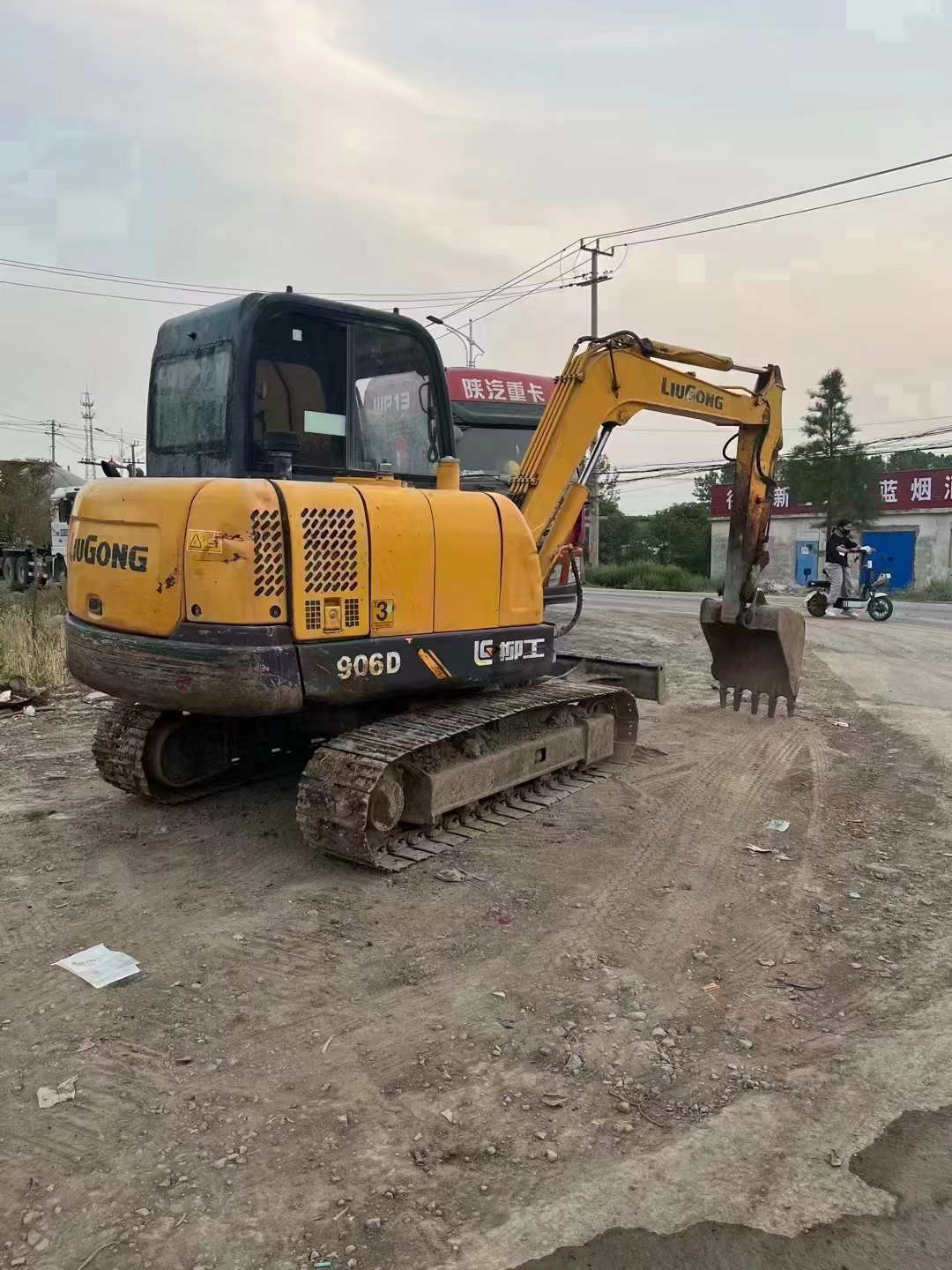 9017F ZTS 1.8Ton Mini Crawler Excavator By Liu Gong 46.3kW Machine Weight 7500Kg