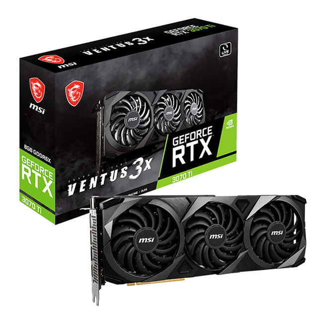 MSI GERFORCE RTX 3070 TI 3X OC 8GB LHR Ethereum Graphics Card MSI RTX3070 TI
