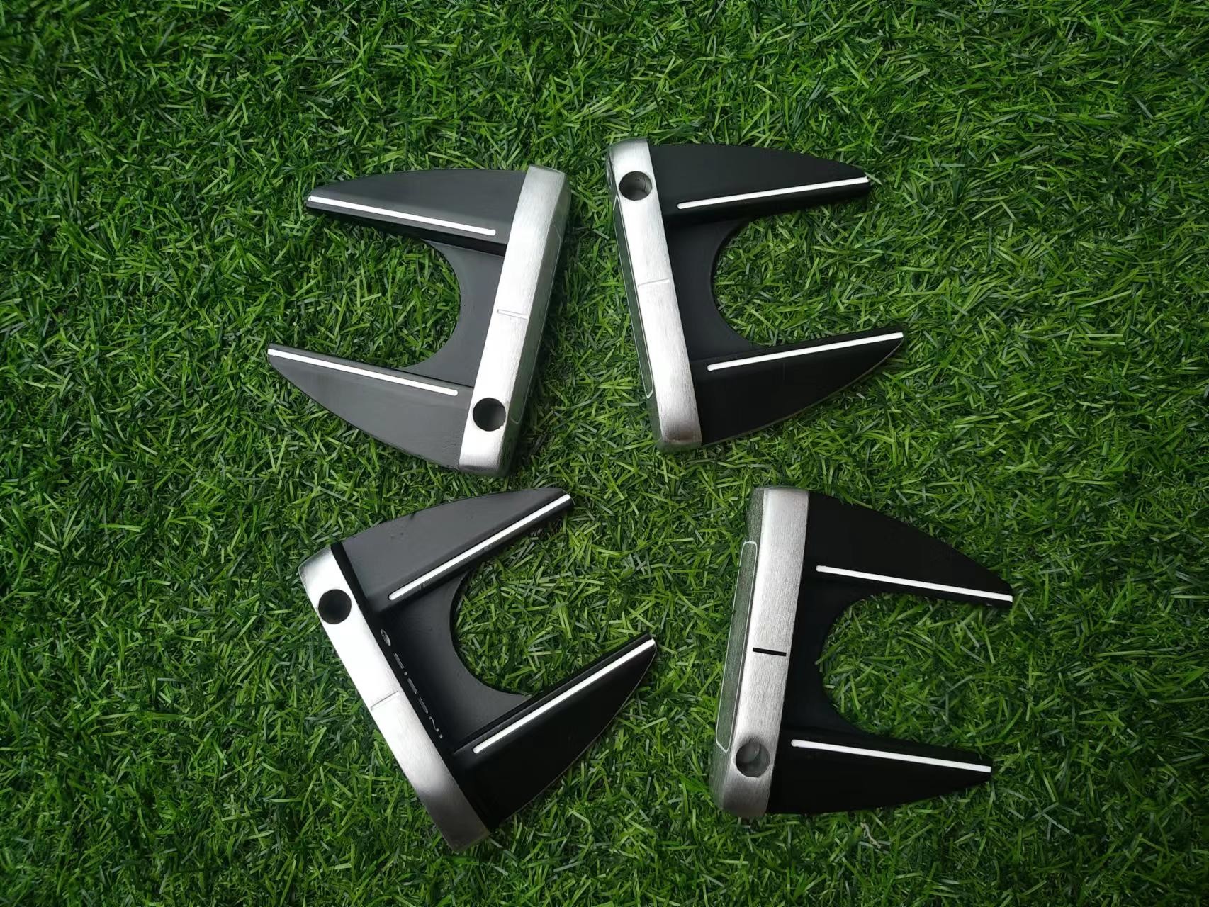 mallet golf putter, golf head , golf putter , complete golf putter